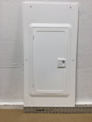Leviton 070-LDC20 20 Space Panel Cover/Door Only w/Main Breaker Slot 15.5" X 32"