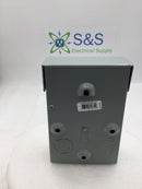 Midwest U035F2P Outdoor 30 Amp 240 VAC Pull Out Disconnect Switch 5" X 7.5"