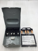 Midwest U035F2P Outdoor 30 Amp 240 VAC Pull Out Disconnect Switch 5" X 7.5"