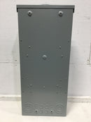 GE General Electric TM820RCUFLP 200A 120/240VAC 8 Space/16 Circuits Outdoor Main Breaker Included Load Center