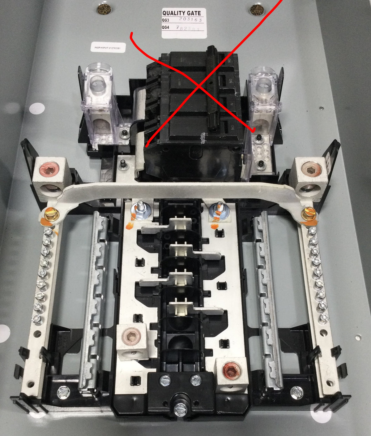 General Electric TM820RCUFLP 200A 8 Space 120/240V Outdoor Load Center