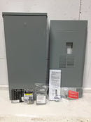 GE General Electric TM820RCUFLP 200A 120/240VAC 8 Space/16 Circuits Outdoor Main Breaker Included Load Center