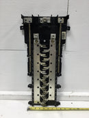 Square D HOM3040L200TC/K 200 Amp 15 Space 120/240V Load Center Guts Only 9" X 21"