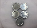 Unbranded/Mixed Brands 1 1/2" 1 Piece Knockout Seal/Plug (Lot of 5)