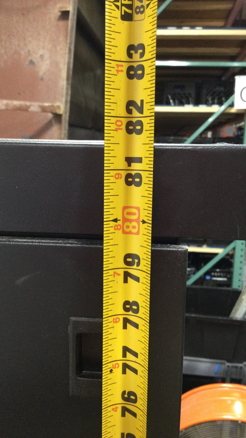 Leviton Fiber Optic Indoor Floor Cabinet 81"x 42" x 23"