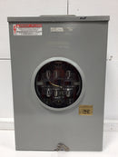 Milbank UAP9701-X-QG-HSP 200 Amp 600V Meter Socket w/Lever Bypass 19" x 14"