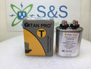 Titan Pro TOCF7.5 7.5 MFD +5% 440/370 VAC 60/50 Motor Run Capacitor