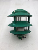 Electrodex 30121P-7 Architectural Grade 7" 120 VAC Walkway/Landscape CFL Light Fixture in Green