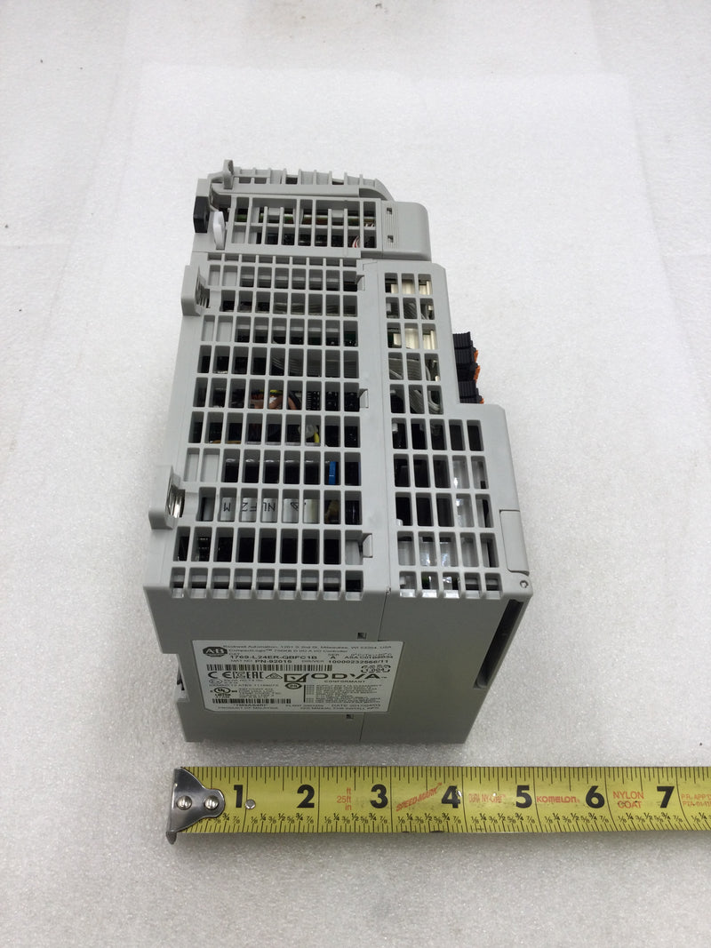 Allen-Bradley 1769-L24ER-QBFC1B CompactLogix 750KB DI/O AI/O Controller with Right End Cap/Terminator