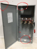 GE THN3364 200 AMP 600 VAC Heavy Duty Safety Switch Non Fusible