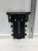 Square D QO124L125GRB 125 Amp 12 Space 120/240V Load Center Guts Only 10" X 13"