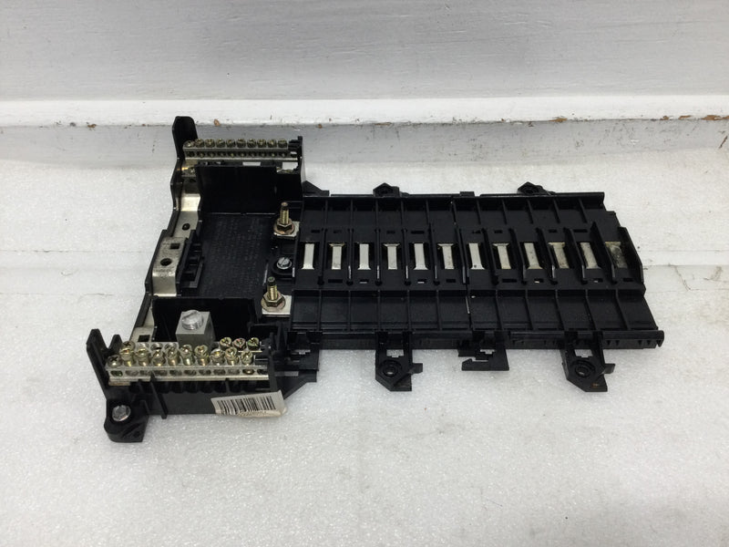 Square D QO124L125GRB 125 Amp 12 Space 120/240V Load Center Guts Only 10" X 13"