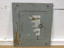 ITE EQ12S/F 125 Amp 12 Space 120/240V Panel/Door Only 15 1/8" x 13 1/2"