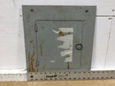 ITE EQ12S/F 125 Amp 12 Space 120/240V Panel/Door Only 15 1/8" x 13 1/2"