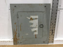 ITE EQ12S/F 125 Amp 12 Space 120/240V Panel/Door Only 15 1/8" x 13 1/2"