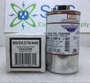 Amrad USA2220B 60+5.0 MFD 370/440V 50/60Hz 70c/-40c Capacitor w/ CPT