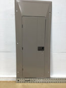 Eaton CH8GF 42 Space Load Center Door/Cover Only w/o Main Breaker Slot 14.5"X34"