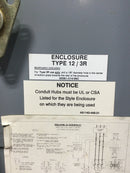 Square D 8538SBA33CFF4T Nema 3R Disconnect Door/Cover Only 8" X 22"