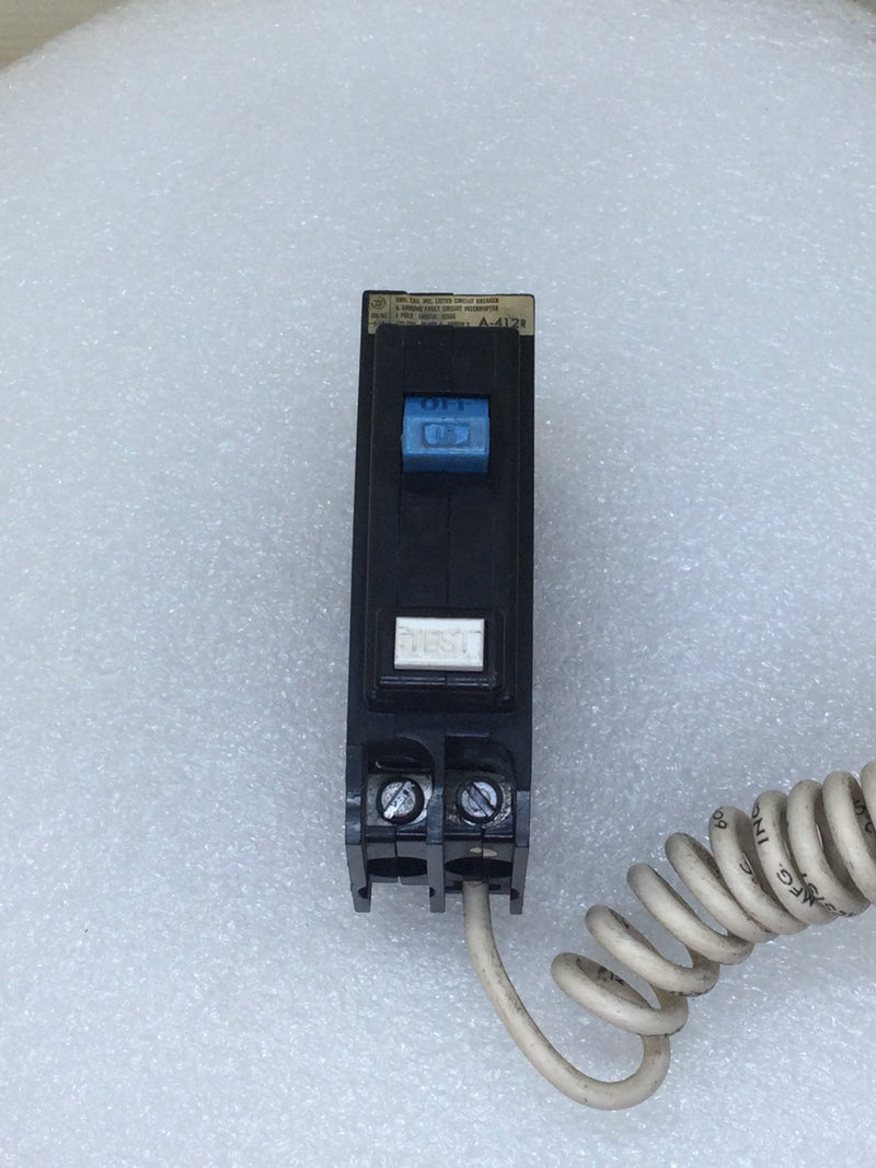 Bryant BR115GF 15 Amp Single Pole GFCI 120 VAC Circuit Breaker