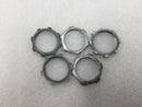 Unbranded/Mixed Brands 3/4" Conduit Zinc Plated Steel Locknuts - Pack of 5