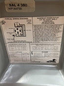 Midwest U054P Outdoor Power Outlet 50 Amps 120/240V Surface Mount Enclosure