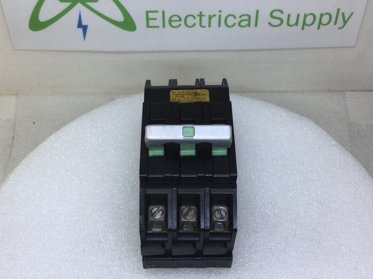 Zinsco/GTE/Sylvania Q243030 30 Amp 3 Pole 240V Type Q-24 Circuit Break