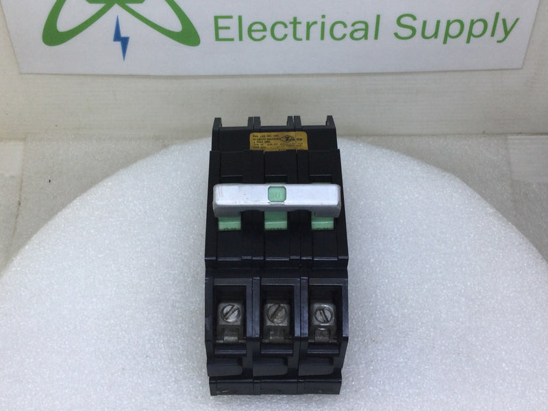 Zinsco/GTE/Sylvania Q243030 30 Amp 3 Pole 240V Type Q-24 Circuit Breaker