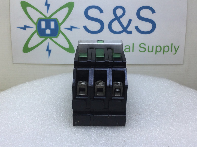 Zinsco/GTE/Sylvania Q243030 30 Amp 3 Pole 240V Type Q-24 Circuit Breaker