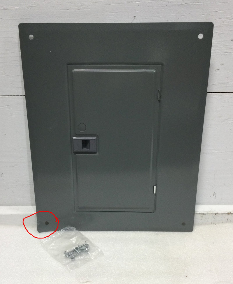 Square D HOMC12UC Load Center Cover/Door Only With Main HOMC12UC 12 Spaces Type 1 Enclosure 19 1/8" x 15 1/2"