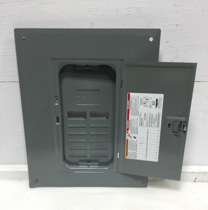 Square D HOMC12UC Load Center Cover/Door Only With Main HOMC12UC 12 Spaces Type 1 Enclosure 19 1/8" x 15 1/2"