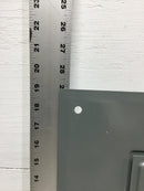 Square D HOMC12UC Load Center Cover/Door Only With Main HOMC12UC 12 Spaces Type 1 Enclosure 19 1/8" x 15 1/2"