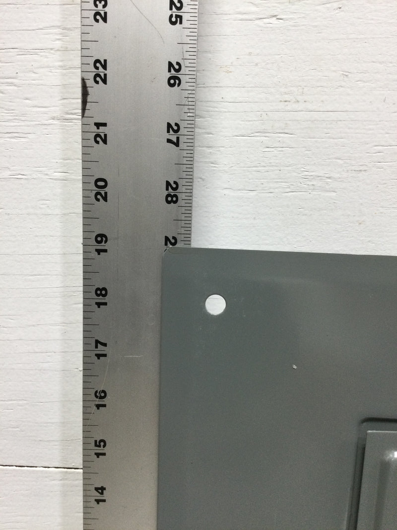 Square D HOMC12UC Load Center Cover/Door Only With Main HOMC12UC 12 Spaces Type 1 Enclosure 19 1/8" x 15 1/2"