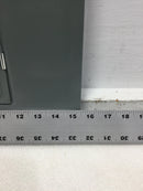 Square D HOMC12UC Load Center Cover/Door Only With Main HOMC12UC 12 Spaces Type 1 Enclosure 19 1/8" x 15 1/2"