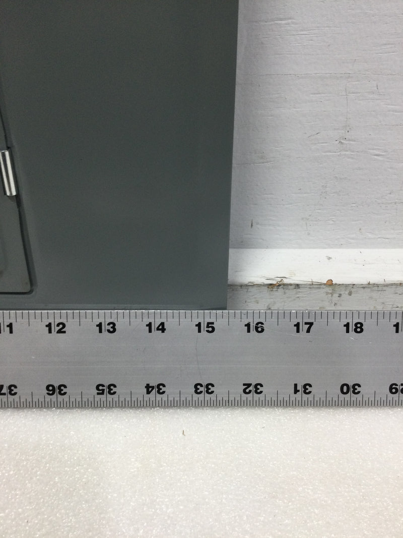 Square D HOMC12UC Load Center Cover/Door Only With Main HOMC12UC 12 Spaces Type 1 Enclosure 19 1/8" x 15 1/2"