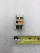 Fuji Electric SZ-A11 Auxiliary Contact Block 1 NO/1 NC 100-600 VAC 1.2-6 Amp