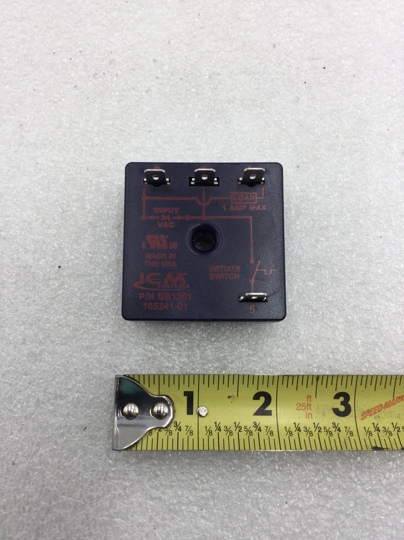 ICM Controls 105241-01 BB1201 24 VAC Air Handler Time Delay Relay