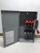 Eaton DH363FGK Heavy Duty Safety Switch, 100 Amp, 3 Pole Fusable, Nema Type 1 Indoor