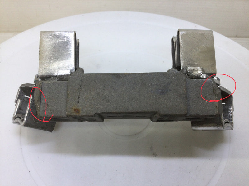 B&C TB-100 100/200 Amp 120/240v Porcelain Meter Socket Repair Kit - Flat Center