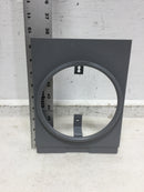 Westinghouse/Bryant Meter QS-4 / QS5 QS/QP Quick-Stack Meter Center Ring Type Meter Cover Raised Ring with Two Back Brackets 9 1/2" x 7 1/4"