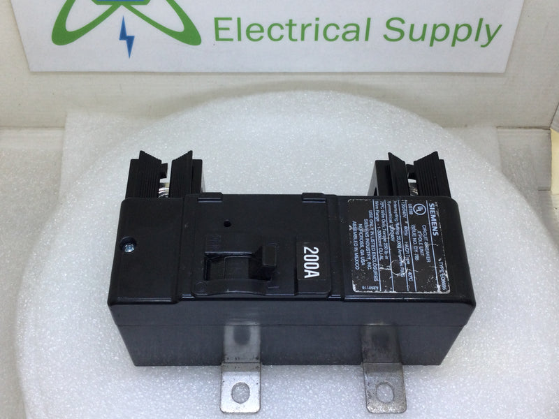 Siemens EQ8695 200 Amp 2 Pole 120/240V Circuit Breaker