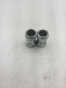 Lot of 2 3/4" EMT Conduit Compression Coupling