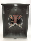 Square D UGHTRS213B 200 Amp Ringless-Horn Bypass Overhead or Underground Meter Socket with 5th Jaw