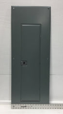 Square D Homeline HOMC42UC 200 Amp 42-Space 120/240vac Load Center Cover/Door w/Main 40 1/2" x 15 1/2"