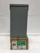 Siemens W0408ML1125 125 Amp 4/8 Space 120/240V Enclosure 12" x 6 3/8" x 4 3/8"