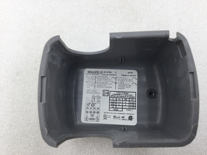 Square D Type FSG-2 Class 9013 Pumptrol Water Pump Pressure Switch