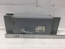 GE THFP364 200 Amp 3 Pole 600 VAC Fusible Safety Switch w/Hardware QMR364