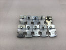 Lot of 10 Superstrut 703 3/4" Galvanized Universal Pipe Clamp