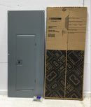 Square D QOC40US 40 Space 120/240V Panel/Door Only w/Main 33 3/4" x 14 1/4"