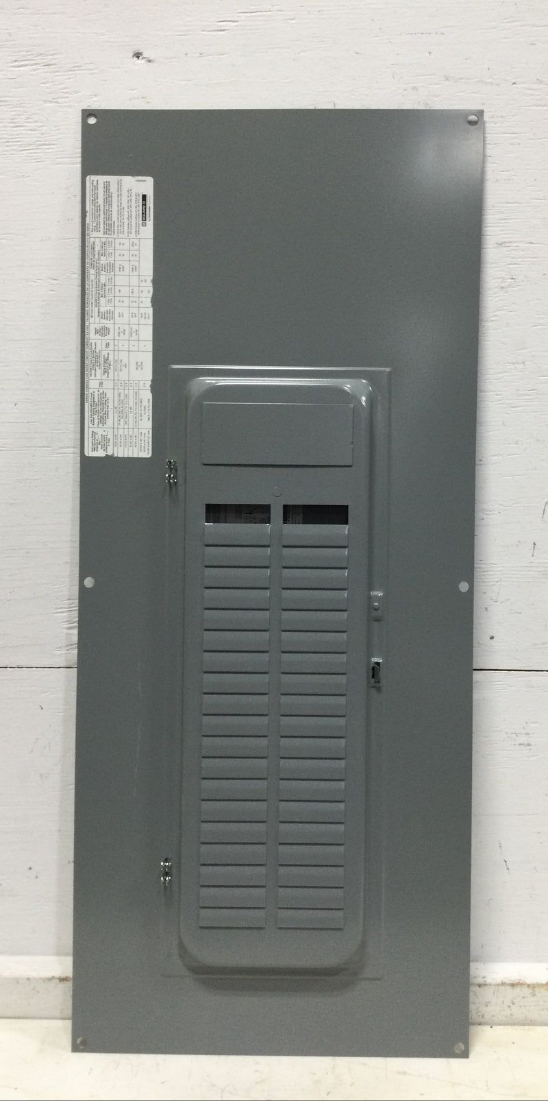 Square D QOC40US 40 Space 120/240V Panel/Door Only w/Main 33 3/4" x 14 1/4"