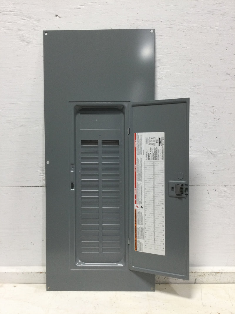 Square D QOC40US 40 Space 120/240V Panel/Door Only w/Main 33 3/4" x 14 1/4"
